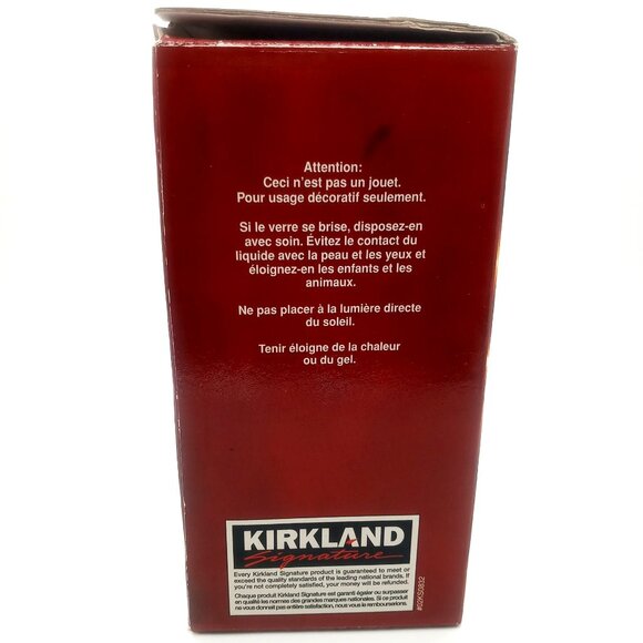 Kirkland Signature Santa Snow Water Globe Holiday Christmas Hanging Ornament 5" - Picture 11 of 12